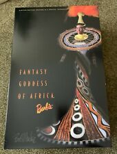 Fantasy Goddess Of Africa 2nd in Series Mattel Barbie Doll By Bob Mackie NIB 