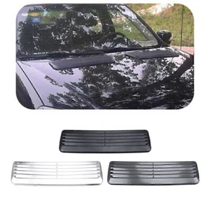 Universal Car Decorative Air Flow Intake Scoop Turbo Bonnet Vent Cover Hood Trim - Bild 1 von 11