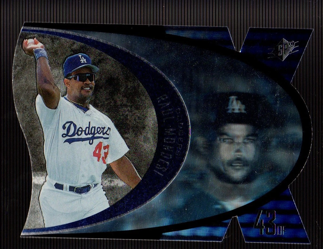 1997 Upper Deck SPx HOLOGRAM #28 Raul Mondesi LOS ANGELES DODGERS