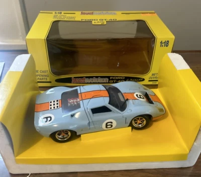 Jouef Evolution FORD GT-40 Le Mans 69 Diecast 1/18 scale Model Car Gt40 - Read - Image 1 of 4