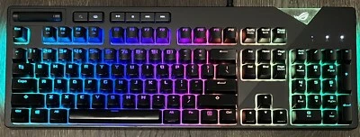 ASUS ROG Strix Flare RGB GAMING KEYBOARD KEYCAPS OEM REPLACEMENT KEYS (XA01) - Image 1 of 4