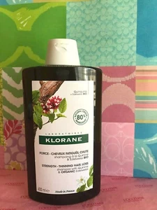NEW~ Klorane Strength -Thinning Hair Loss Shampoo w/ Quinine & Edelweiss 400 ml - Picture 1 of 5