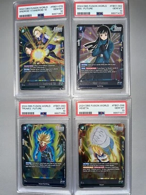PSA 10 DBS FUSION WORLD GEM MINT SUPER RARE COLLECTION Fb02 - Image 1 of 4