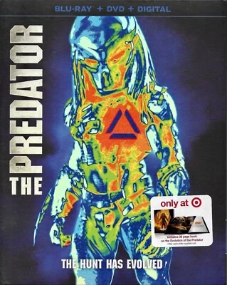 THE PREDATOR - TARGET EXCLUSIVE DIGIBOOK BLU-RAY + DVD + DIGITAL [BRAND NEW] - Image 1 of 2