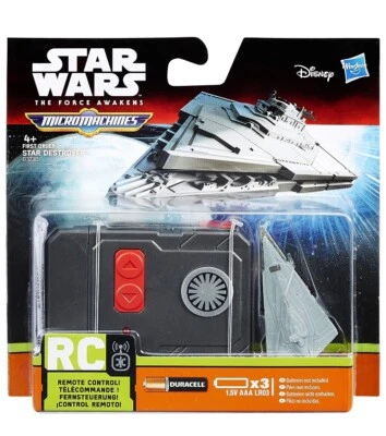STAR WARS - THE FORCE AWAKENS - MICRO MACHINES RC REMOTE CONTROL STAR DESTROYER - Image 1 of 4