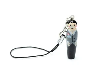 Marié Glückspüppchen Pendentif pour Téléphone Portable Miniblings Mariage Bois - Photo 1 sur 4