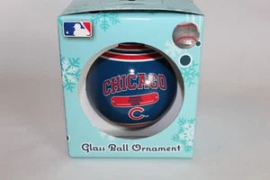 Chicago Cubs MLB 2014 Christmas Glass Ball Ornament by Forever Collect Baseball - Picture 1 of 4