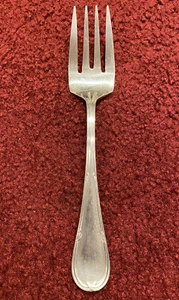 Sori Yanagi Japan Edelstahl Aufschnitt Fleisch Serviergabel 18/8 Mars Blätter 8" - Bild 1 von 4