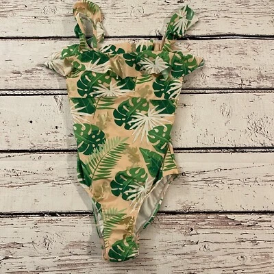 Disney Mickey Mouse Swimsuit Women’s Tropical ONE Piece Full Size XS - Image 1 of 4