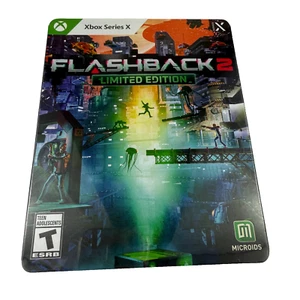 Flashback 2: Limited Edition (Exclusive Steelbook) Game for Xbox Series X - New! - Picture 1 of 5