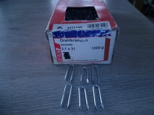 Drahtkrampen 3,1 x 31 , 1400 g - Bild 1 von 1