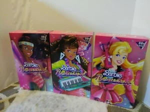 Mattel Barbie Rewind 80s Edition Dolls Set of 3 Working Out Career Night Out - Picture 1 of 12