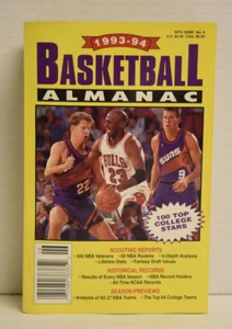BASKET ALMANAC - 1993-94 - PAPERBACK - Publications International Ltd. 672 pages - Picture 1 of 11