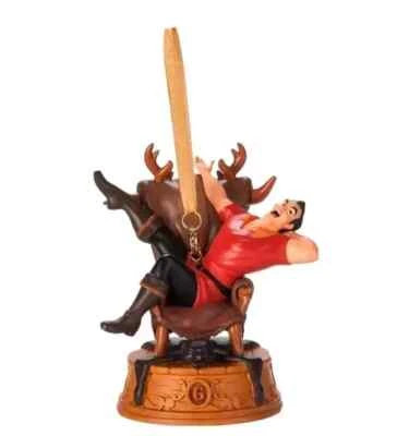 Disney Store Gaston LeGume Singing Hanging Ornament, Beauty and The Beast - Image 1 of 4