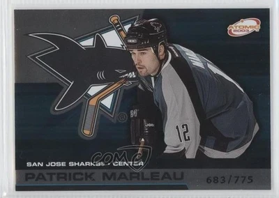2002-03 Pacific Atomic Hobby Parallel /775 Patrick Marleau #85 - Image 1 of 2