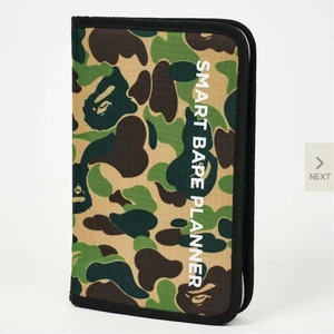 A BATHING APE Bape Multi Pouch Bag Camo cushioned Case SMART PLANNER - New - Picture 1 of 13