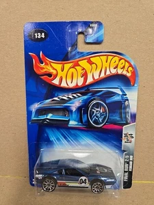 2004 Hot Wheels #134 Final Run 2/5 FERRARI 308 Blue w/Chrome 10 Spoke Wheels - Picture 1 of 6
