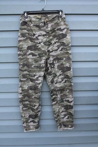 True Craft Camo Skinny Jeans Gr. 18 Hose Mid Rise Grün Camouflage Stretch - Bild 1 von 15