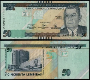 HONDURAS 50 LEMPIRAS (P104) 2019 UNC - Picture 1 of 1