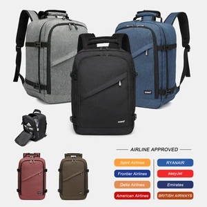 🔥Carry On 20L Backpack 40x20x25 Ryanair Cabin Bag Travel Luggage Underseat - Picture 1 of 139