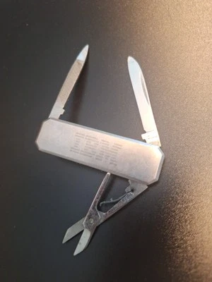 Navaja de bolsillo vintage IBM EXECUTIVE 1983 "En reconocimiento" coleccionable  Foto 1 de 4