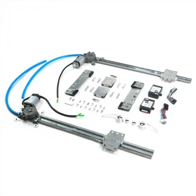 Kit de interruptor de janela Street Rod 48-56 F1 F100 compatível com caminhão Ford com manivela de billet Han - Imagem 1 de 4