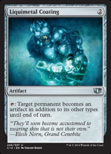 Liquimetal Coating - Commander 2014 #246/337 MTG Magic The Gathering - Image 1 of 1