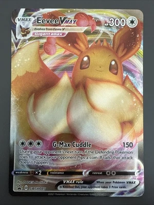Eevee VMAX SWSH087 SWSH: Sword & Shield Promo Cards Holo Pokemon TCG - NM - Image 1 of 2