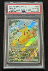 Pikachu SVP 088 PSA 10 Black Star Promo Pokemon Envío Rápido - Imagen 1 de 2