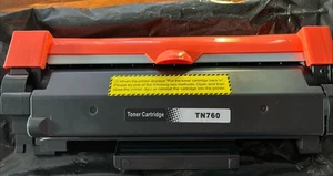 Brother - Genuine TN760 High Yield Black Toner Cartridge - BLACK- 4 PCS - Photo 1/3