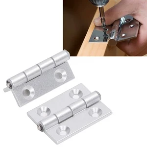 2 Stück Aluminiumprofil Klappbar Bündige Scharniere Möbelscharniere Für❀ - Afbeelding 1 van 24