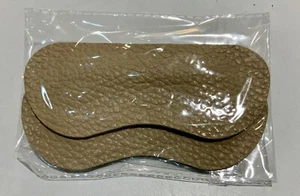 Heel Grips -2 Pairs - Grey Suede (11cm long x 4cm wide aprox.) - Picture 1 of 2