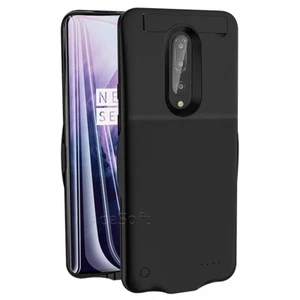 High Power 6000mAh External Backup Battery Charger Case for OnePlus 7T Pro Phone - Picture 1 of 1