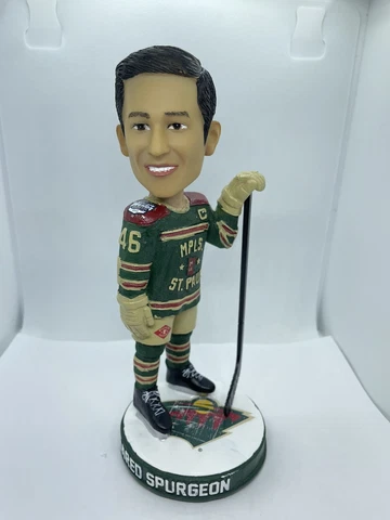 Jared Spurgeon bobblehead bobble NHL Minnesota WILD Hockey Cover