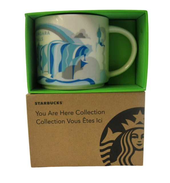 Starbucks 011023968 You Are Here Collection Mug Niagara Falls 14 FL Oz