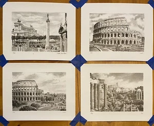 Rome Prints (Set of 4) by Various Artist - Picture 1 of 9