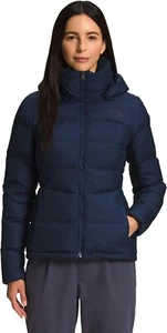 The North Face Metropolis Puffer Jacket 550 Fill Down Navy Blue Womens XXL - Picture 1 of 13