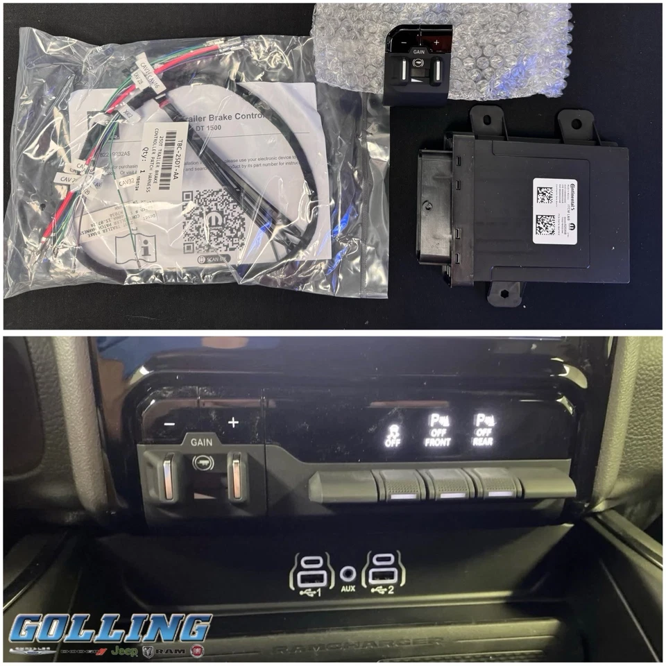 2025 Ram DT 1500 Mopar Trailer Brake Control 82219240AA - Image 1 of 1