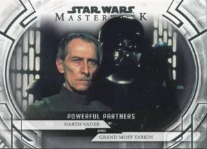 Star Wars Masterwork 2018 Powerful Partners Chase Card PP-4 Darth Vader & Tarkin - Picture 1 of 1