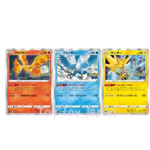 Tarjeta de Pokémon Moltres 012R Zapdos 029R Articuno 024R Pokemon GO s10b Japonés - Imagen 1 de 6