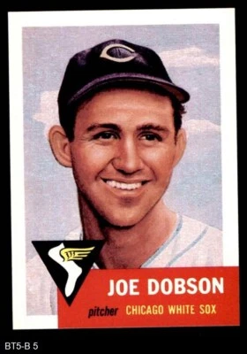 1953 Topps Archives / Reprint #5 Joe Dobson White Sox 8 - NM/MT - Image 1 of 2