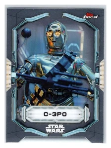 2022 Topps Star Wars Mejor Base de Plata #16 C-3PO - Imagen 1 de 2