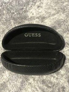 GUESS Black Eyeglass Sunglass Hard Case Large - Picture 1 of 10
