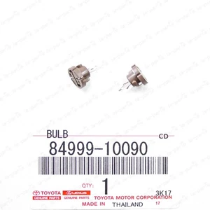 New Genuine OEM Toyota Camry Tacoma Corolla MR2 Indicator Light Bulb 84999-10090 - Picture 1 of 4