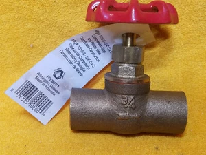 NUEVO PREMIER 101616 3/4" C X C LATÓN TOPE DE COMPRESIÓN Y VÁLVULA DE RESIDUOS HD- SOLDADURA - Imagen 1 de 4