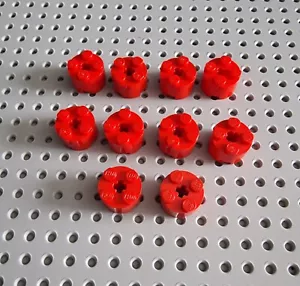 Lego Rundstein Baustein Hoch 10 Stück 2x2 Rot Red Brick 3941 R3 - Bild 1 von 1