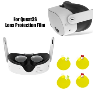 4pcs VR Glasses Lens Protection Film Set For Quest 3S VR Headset - Afbeelding 1 van 6