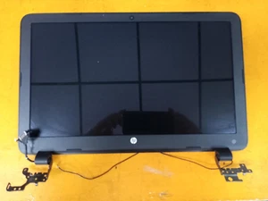 HP 15.6" LCD full assembly with hinges 15-f387wm in good condition - Picture 1 of 3