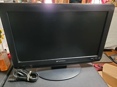 Sansui HDLCD1909A 19" HD LCD TV PC Monitor Television Tested No Remote Gaming - Image 1 of 4