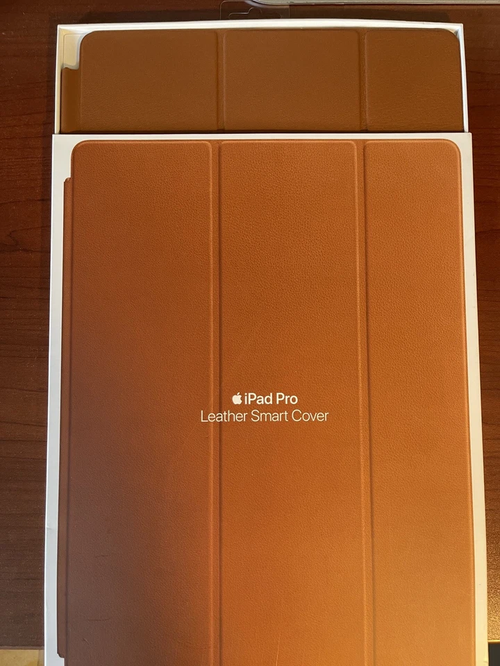 Apple iPad Pro 12.9'' Leather Smart Cover - Saddle Brown - Excellent Condition - Image 1 of 1